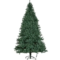 Tannenbaum Künstlicher Weihnachtsbaum mit LED-Lichterketten Christbaum 120/180/210/240/270 cm Grün