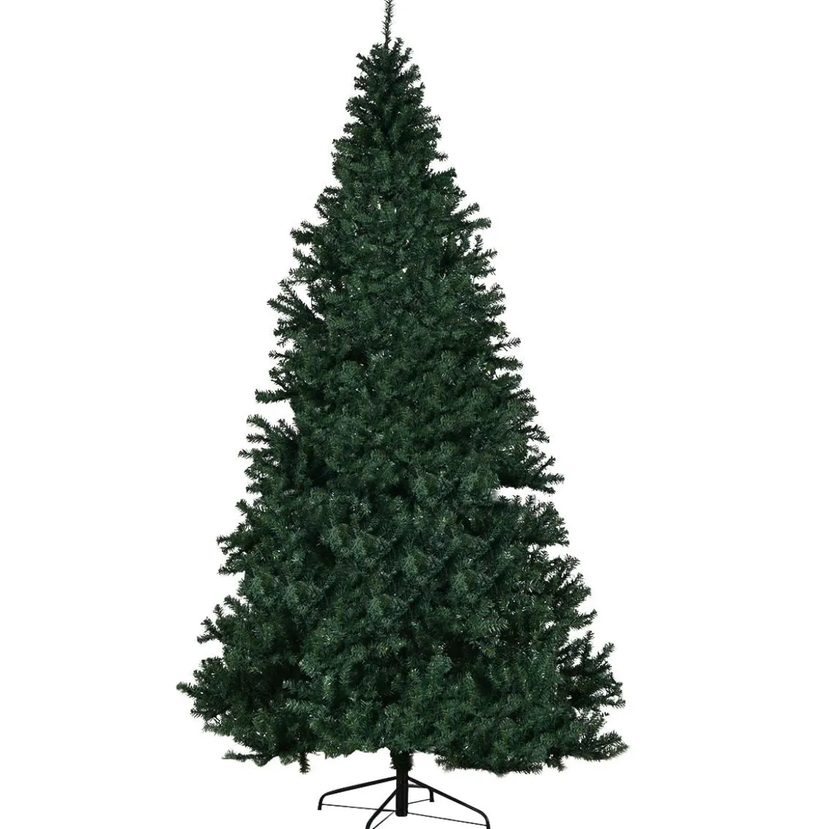 Tannenbaum Künstlicher Weihnachtsbaum mit LED-Lichterketten Christbaum 120/180/210/240/270 cm Grün