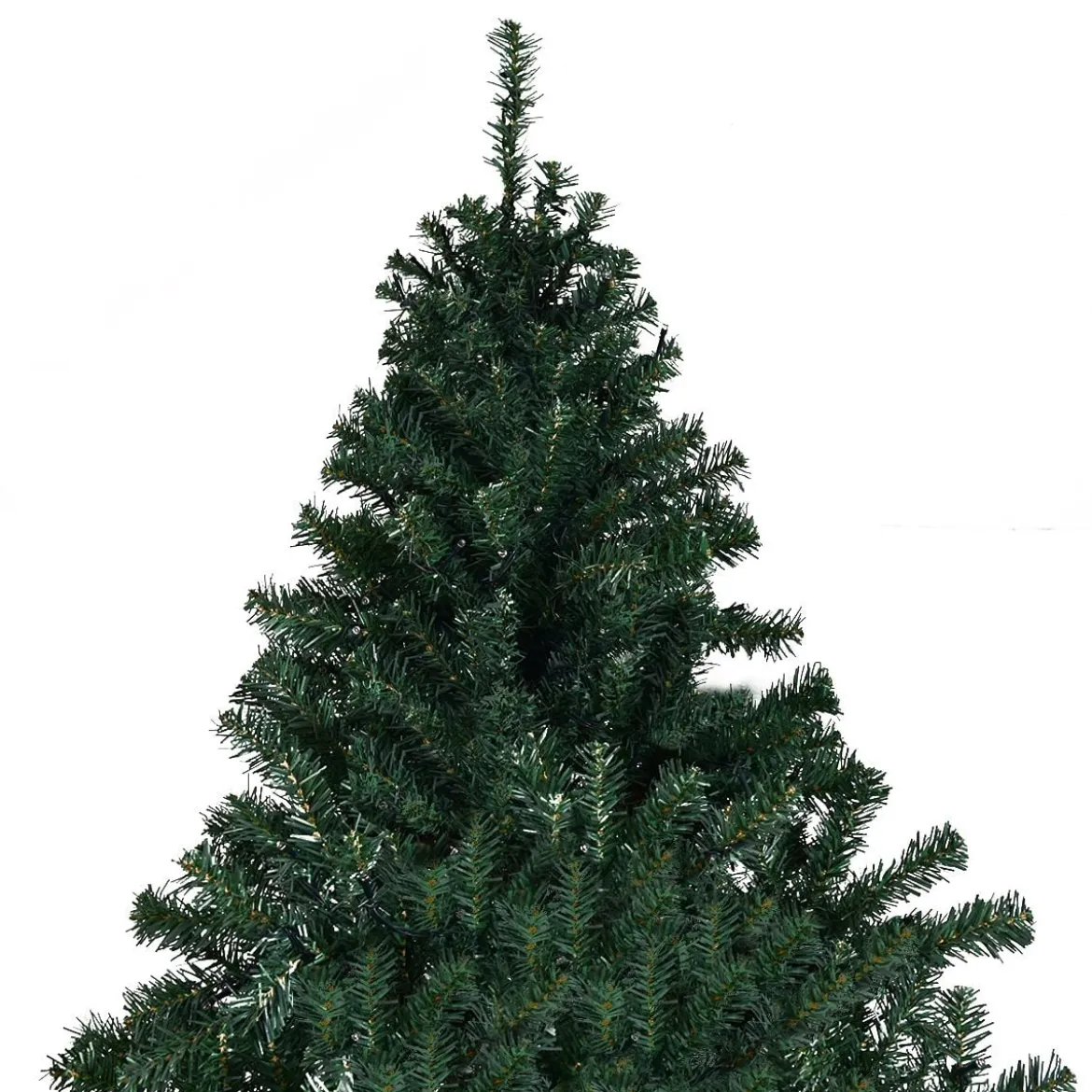 Tannenbaum Künstlicher Weihnachtsbaum mit LED-Lichterketten Christbaum 120/180/210/240/270 cm Grün