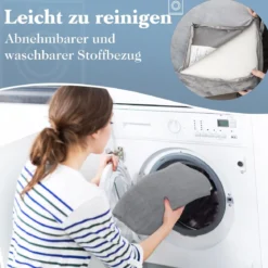 3 Teiliges Keilkissen Set Orthopädisch Air Memory Schaum Lindert Schmerzen Hilft Bei Schnarchen Sodbrennen Grau