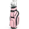 10-teiliges komplettes Golf Set Golfschläger Set für Damen Perfektes Golfgeschenk Rosa
