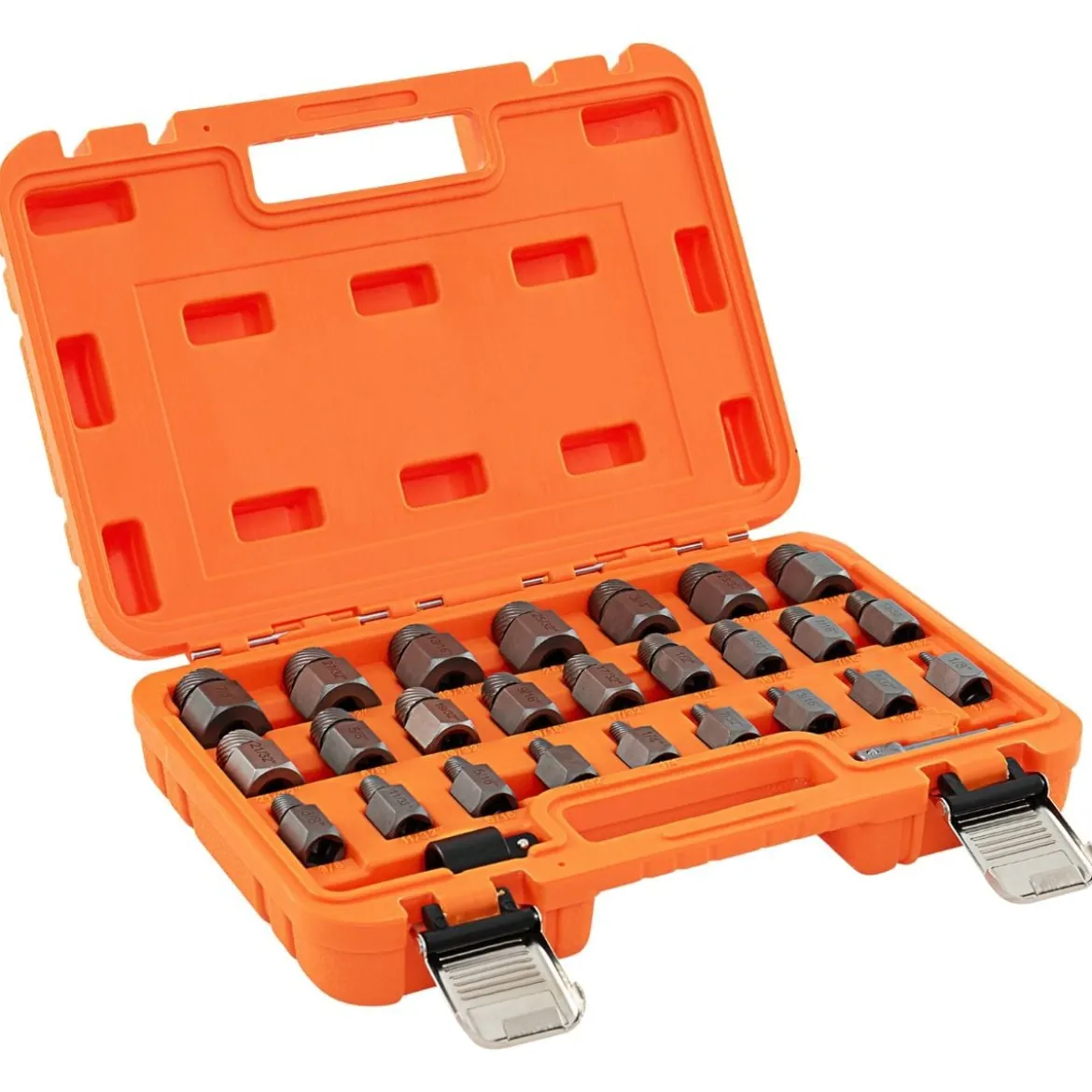 27-teiliges Schraubenausdreher Set mit Kasten Profi Linksausdreher Set Bolzenausdreher Set