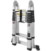 Teleskopleiter Aluminium Klappleiter Mehrzweckleiter Multifunktionsleiter Anlegeleiter Belastbarkeit 150 kg