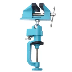 Tischschraubstock Mini Tisch Schraubstock Werkbank 360° drehbar schwenkbar