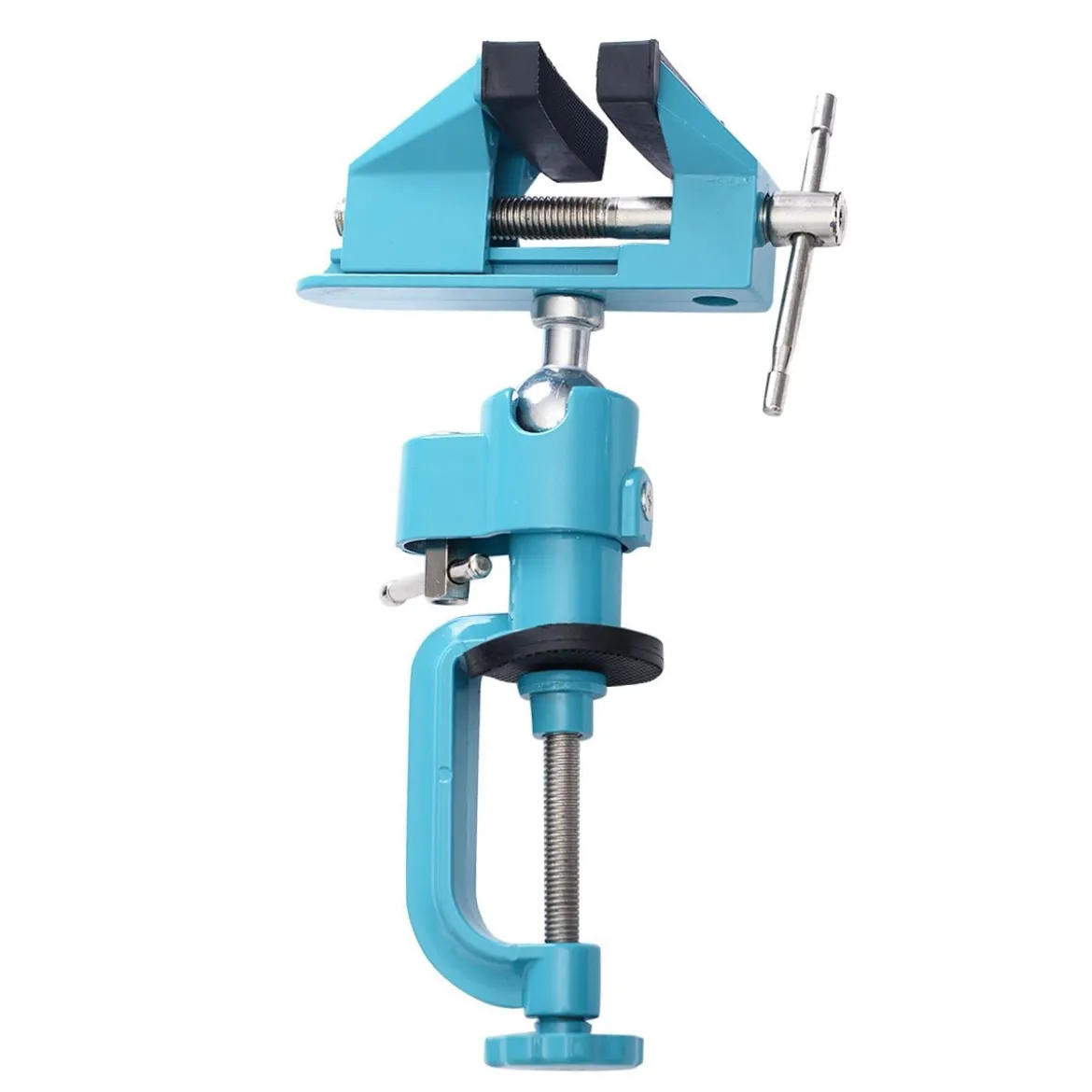 Tischschraubstock Mini Tisch Schraubstock Werkbank 360° drehbar schwenkbar