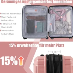 2 tlg. Gepäckset inkl 20