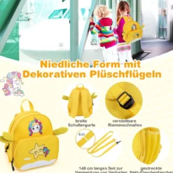 2tlg Kinderkoffer + Rucksack 47 cm Langer Aufsitzkoffer und 30 cm Breiter Rucksack 12