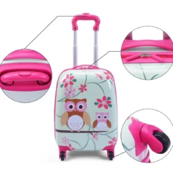 2 tlg Kofferset Reisegepäck 16'' Koffer + 12'' Rucksack