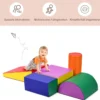 5 tlg. Schaumstoffbausteine Kleinkinder Riesenbausteine Softbausteine Schaumstoff Bunt