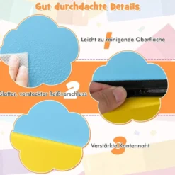 5 TLG. Schaumstoffbausteine Riesenbausteine zum Toben & Klettern Großbausteine Softbausteine