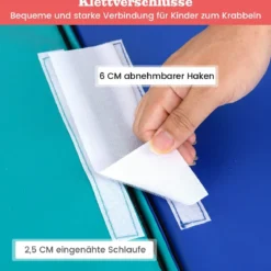 4 TLG. Schaumstoffbausteine zum Klettern & Toben Softbausteine Riesenbausteine Bauklötze mit Klettverschlüsse