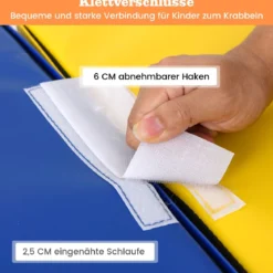 4 TLG. Schaumstoffbausteine zum Klettern & Toben Softbausteine Riesenbausteine Bauklötze mit Klettverschlüsse