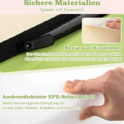4 TLG. Schaumstoffbausteine zum Toben & Klettern Riesenbausteine Großbausteine