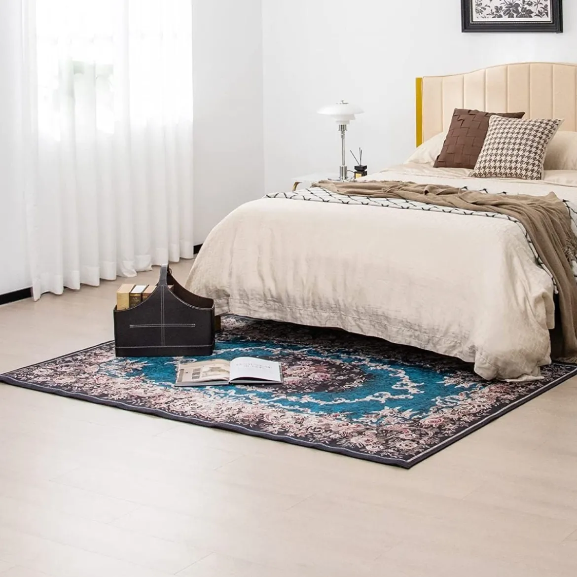 Traditioneller Teppich für Wohnzimmer Ästhetischer Teppich 230 x 160 cm