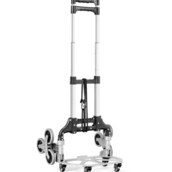 Tragbarer faltbarer Handwagen Handkarre Transportkarre Sackkarre Schwarz + Silber