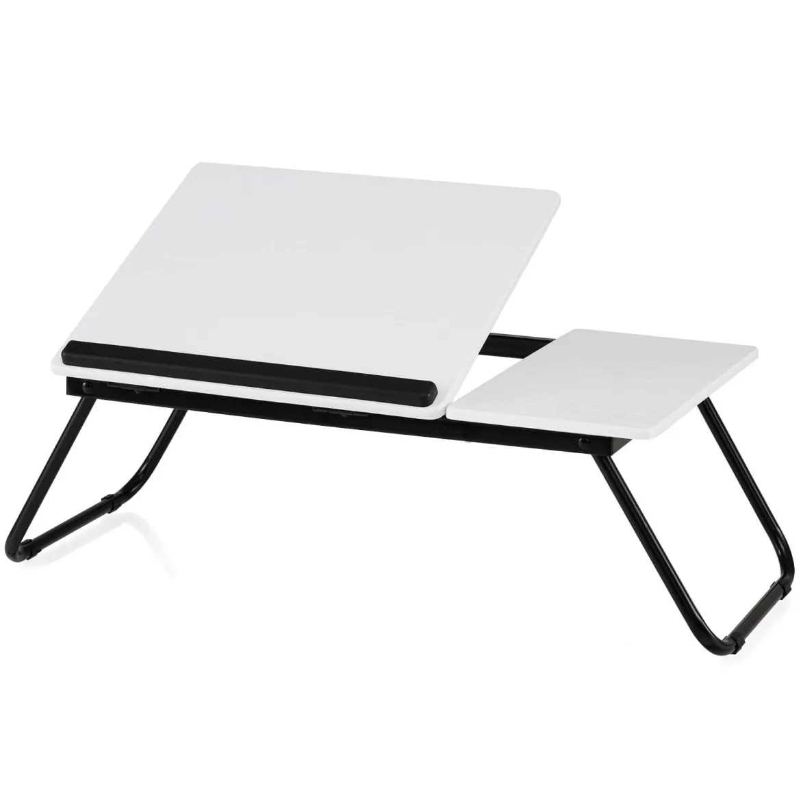 Tragbarer Laptoptisch Klappbarer Computerständer für Sofa & Bett Multifunktionaler Laptoptisch Weiß