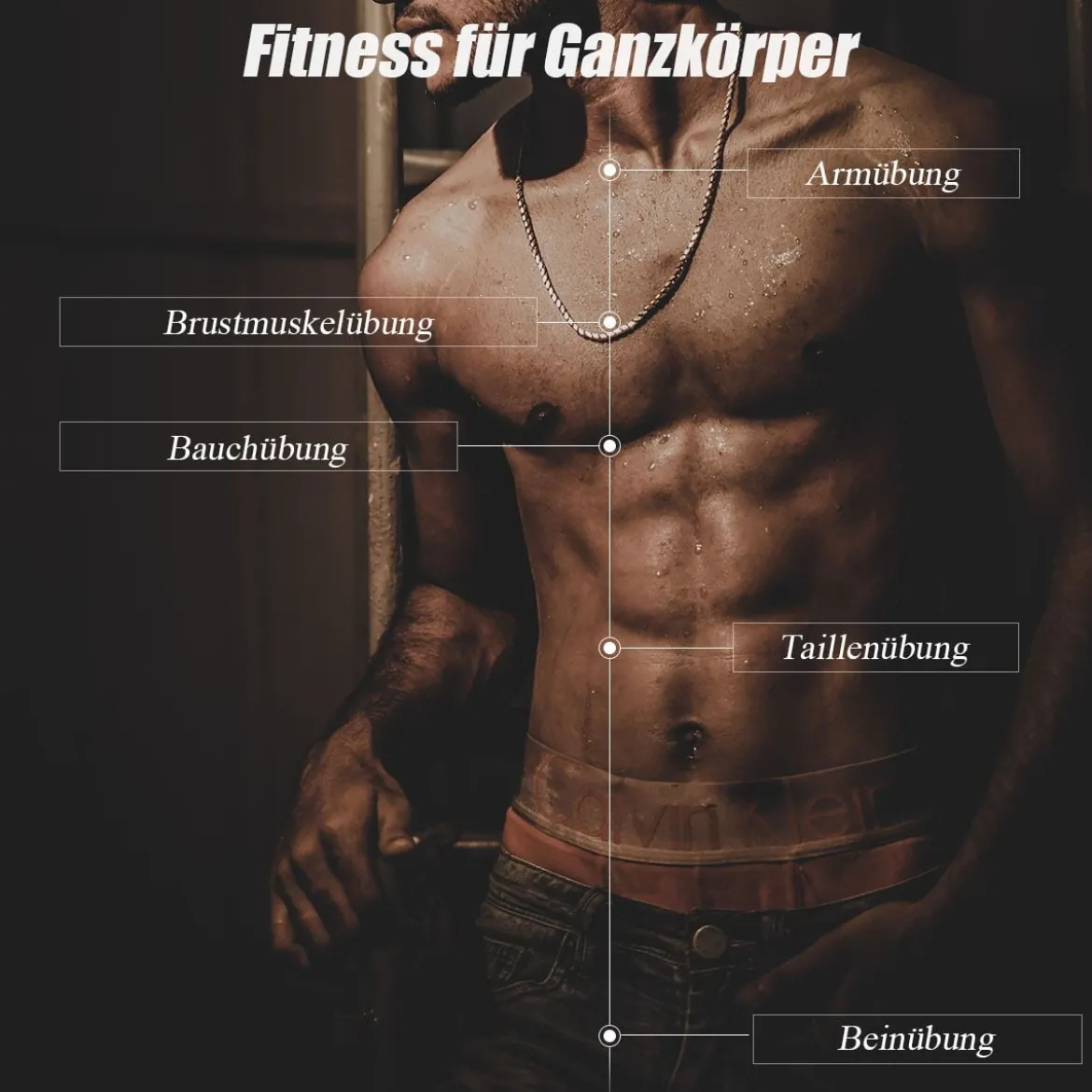 Trainingsbank Bauchtrainer Hantelbank Ganzkörper Schwarz