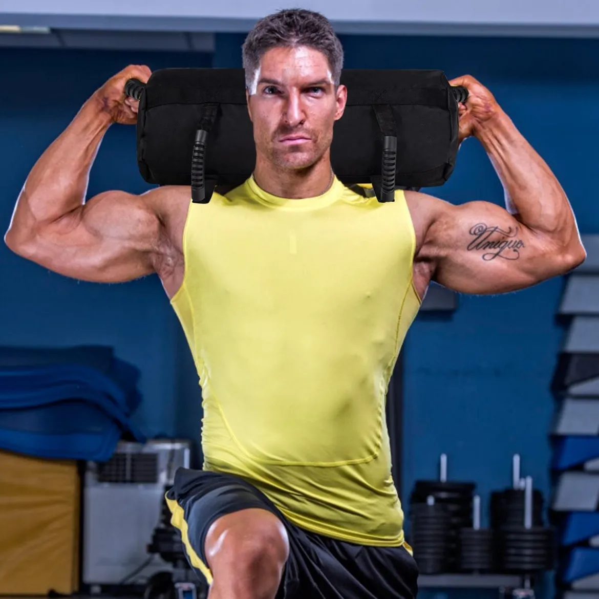 Trainings Sandbag Verstärkter Beanspruchbarer Trainings Gewichtssack mit Gewichtsbeutel 4,5 kg bis 18 kg