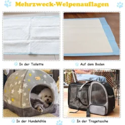 Trainingunterlage Hunde Welpenunterlage Puppy Hygieneunterlagen Einwegpad Pipi-Pad 200 Stück