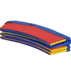 Trampolinmatratze 366cm x 366cm x 10cm Trampolin Übung Fitness Trampolin Polster Bunt