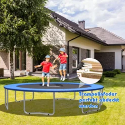 Trampolinmatratze 427cm x 427cm x 10cm Trampolin Übung Fitness Gymnastik Trampolin Polster Bunt
