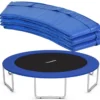 Trampolinmatratze 244cm x 244cm x 10cm Trampolin Übung Fitness Gymnastik Trampolin Polster Blau