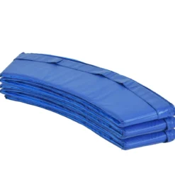 Trampolinmatratze 244cm x 244cm x 10cm Trampolin Übung Fitness Gymnastik Trampolin Polster Blau