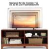 TV-Schrank Fernsehschrank Holz TV-Ständer Fernseher mit Regalen 147 x 40 x 61 cm Braun