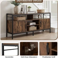 TV-Schrank Lowboard für 65