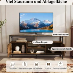 TV-Schrank Lowboard für 65