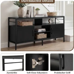 TV-Schrank Lowboard für 65