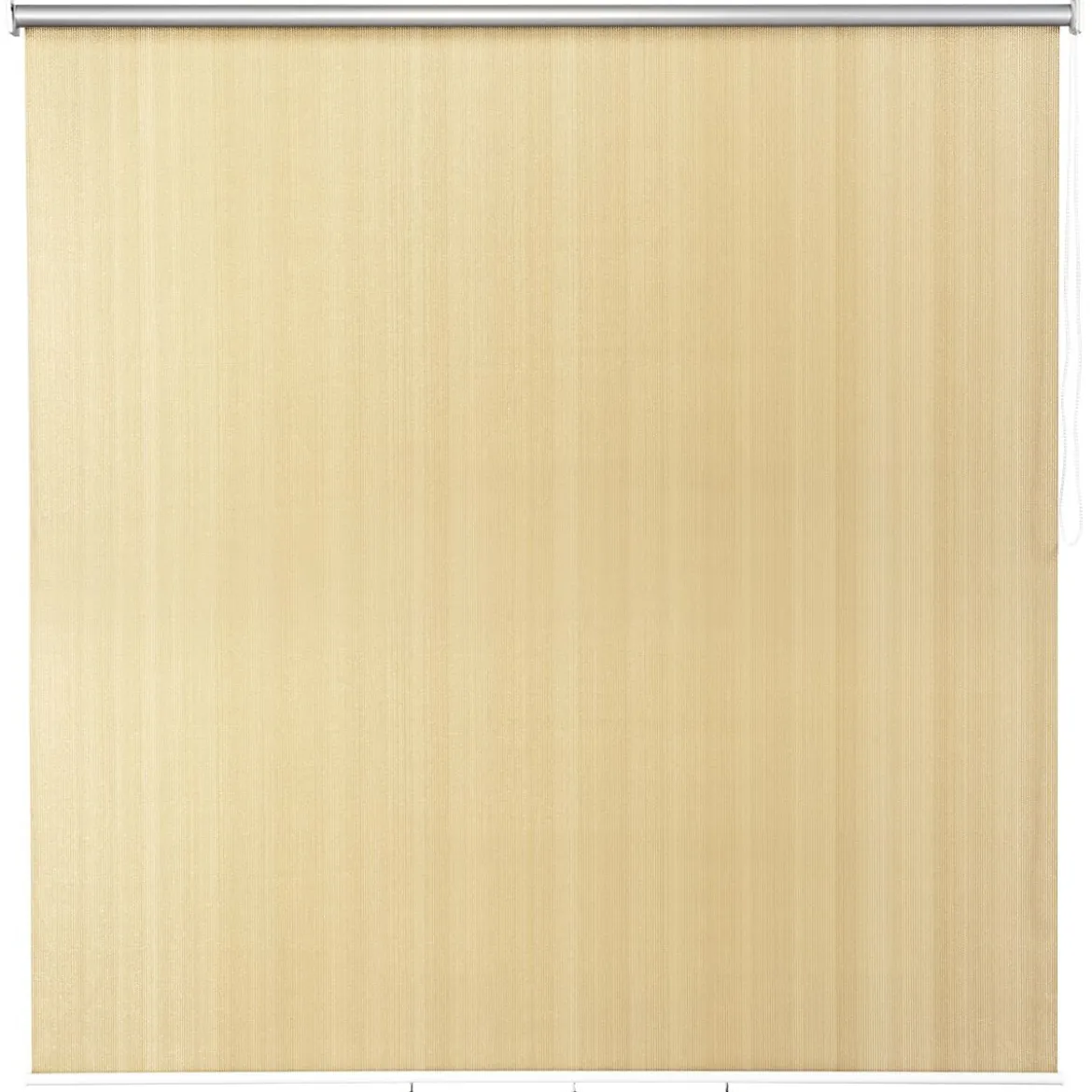 Verdunkelungsrollo Abdunkelungsrollo Sichtsschutz Kälteschutz 181 x 181 cm Beige