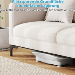 Vibrationsplatte mit 10 Geschwindigkeitsstufen & Fernbedienung Vibrationstrainer mit LED-Display Schwarz/Grau/Rosa/Weiß
