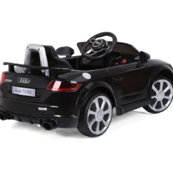 12V Kinderauto mit 2,4G-Fernbedienung 3 Gang Elektroauto Kinderfahrzeug Schwarz