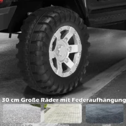 12V Kinder Elektroauto mit Fernbedienung & Licht & Musik Elektrisches Kinderfahrzeug