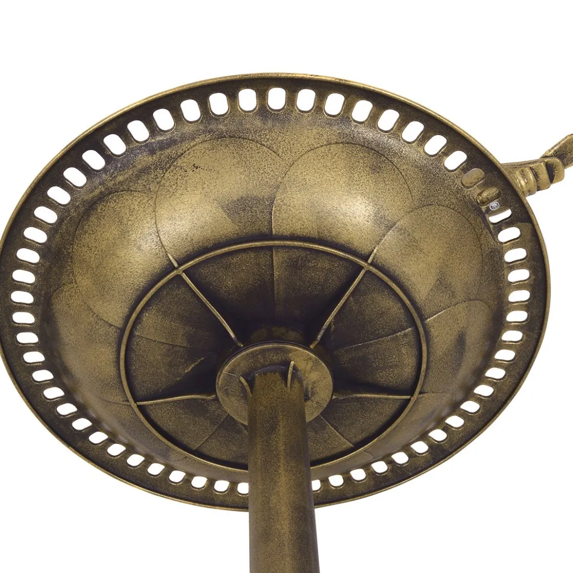 Vogelfutterstation Vogel Feeder Futterstation Vogelfutterspender stand 50 x 76 cm Bronze