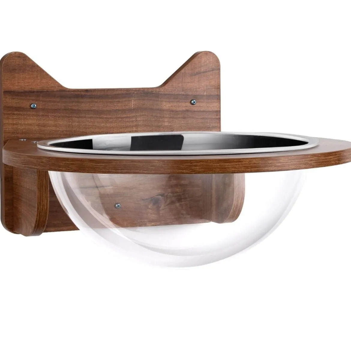 Wandliege Katzenliege Katzenbett Holz Katzen Korb transparent Katzenregal Wandmöbel Katzentreppe