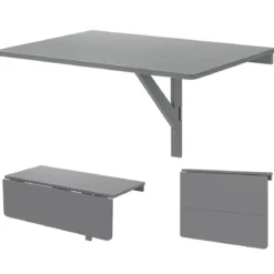 Wandmontierter Klapptisch Platzsparender Küchentisch Klappbarer Wandtisch 80 x 60 cm
