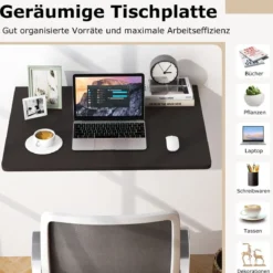 Wandmontierter Klapptisch Platzsparender Küchentisch Klappbarer Wandtisch 80 x 60 cm