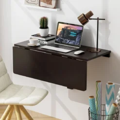 Wandmontierter Klapptisch Platzsparender Küchentisch Klappbarer Wandtisch 80 x 60 cm