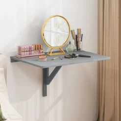 Wandmontierter Klapptisch Platzsparender Küchentisch Klappbarer Wandtisch 80 x 60 cm