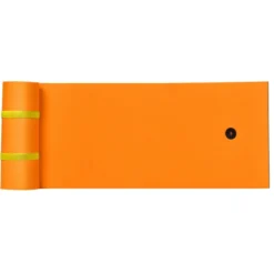 Wassermatte Schwimmmatte Wasserbett Wassermatratze Schwimminsel 60kg Tragkraft 210 x 66cm Orange