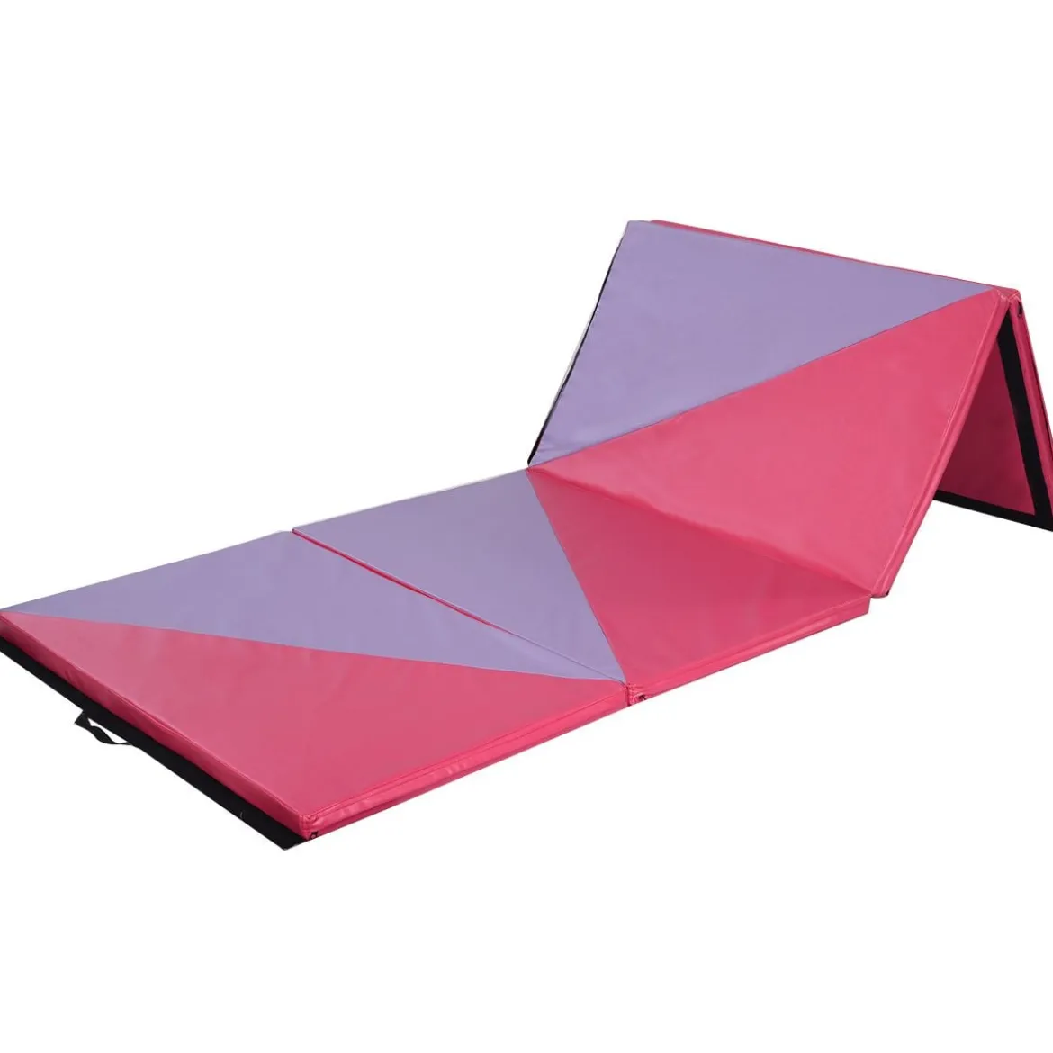 Weichbodenmatte Gymnastikmatte Yoga Turnmatte Klappmatte 4 x Klappbar Fitness 300x120x5cm