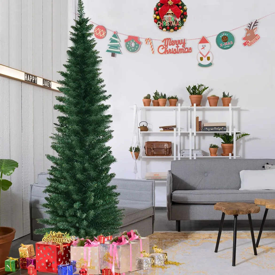 Weihnachtsbaum Künstlicher Tannenbaum Christbaum 180cm