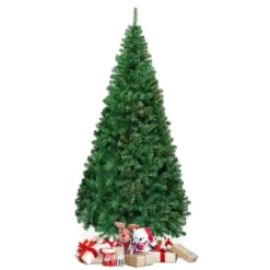 Weihnachtsbaum Künstlicher Tannenbaum Christbaum mit Metallständer 150-240 cm Grün
