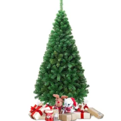 Weihnachtsbaum Künstlicher Tannenbaum Christbaum mit Metallständer 150-240 cm Grün