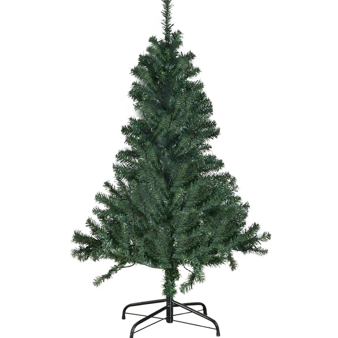 Weihnachtsbaum Künstlicher Tannenbaum mit LED-Lichterketten Christbaum beleuchtet 150cm