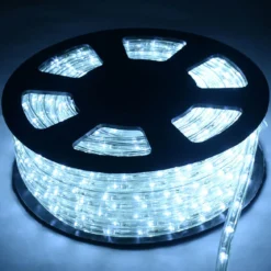 Weihnachtsbeleuchtung 10 M Lichterschlauch Lichterkette für Außen und Innen mit 360 LEDs
