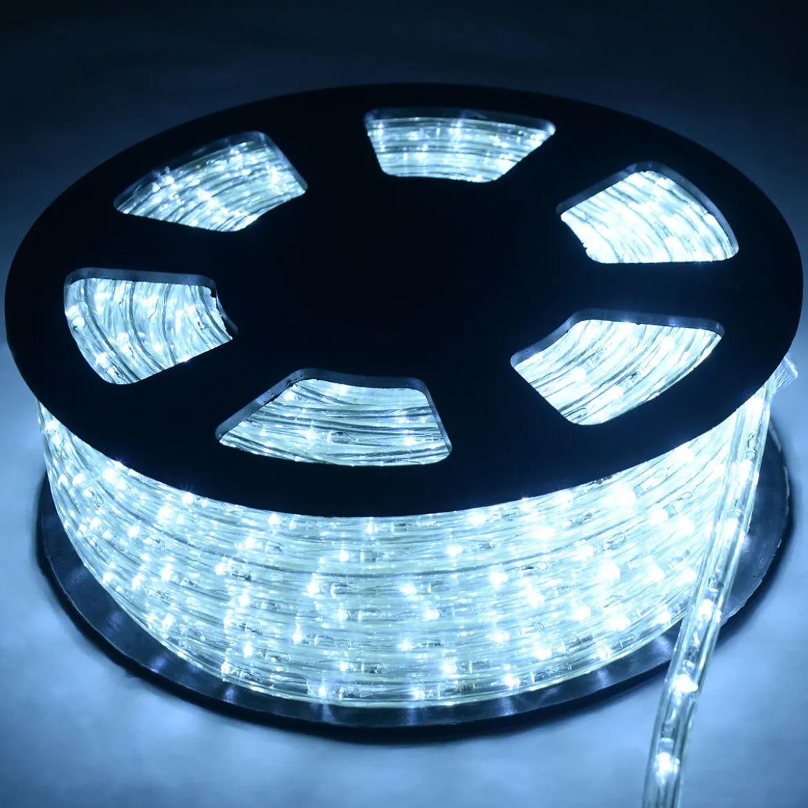 Weihnachtsbeleuchtung 10 M Lichterschlauch Lichterkette für Außen und Innen mit 360 LEDs