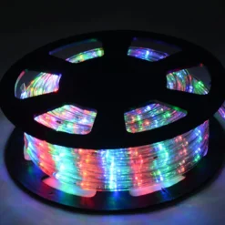 Weihnachtsbeleuchtung 10 M Lichterschlauch Lichterkette für Außen und Innen mit 360 LEDs